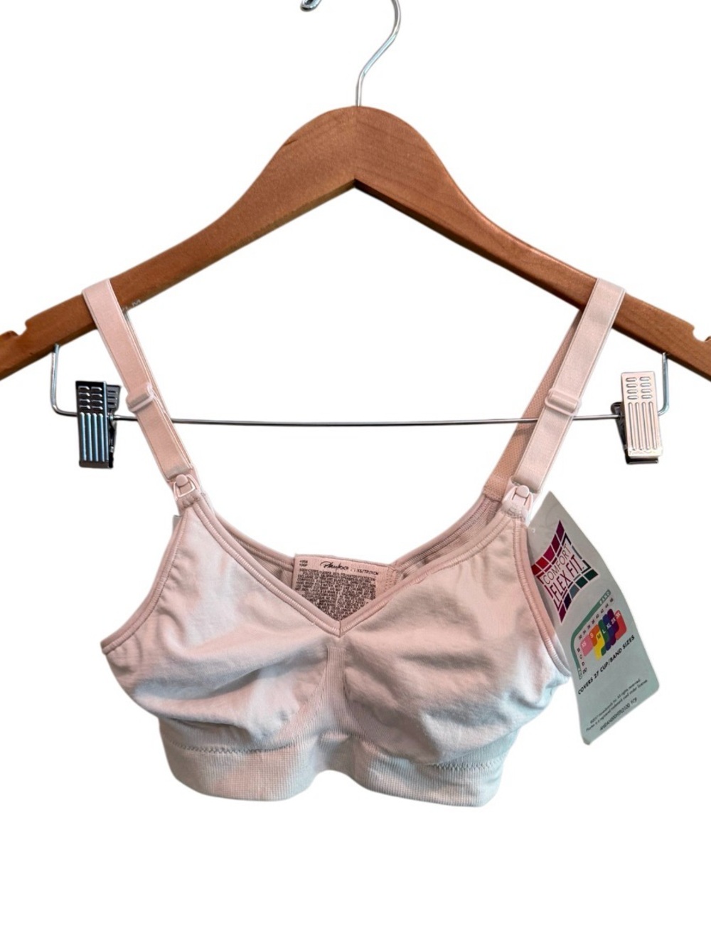 Playtex Nursing Bra - Multi Sized Blush Pink Soft Support